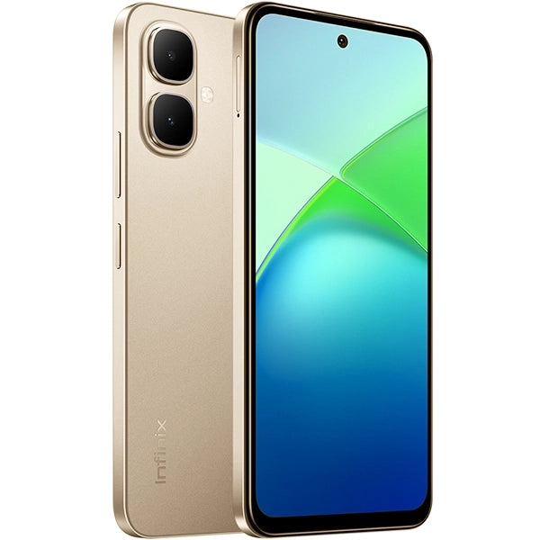 Smartphone Infinix Smart 10 X6725 128GB 4GB RAM Dual SIM Tela 6.67" Câmera 8MP – Twilight Gold