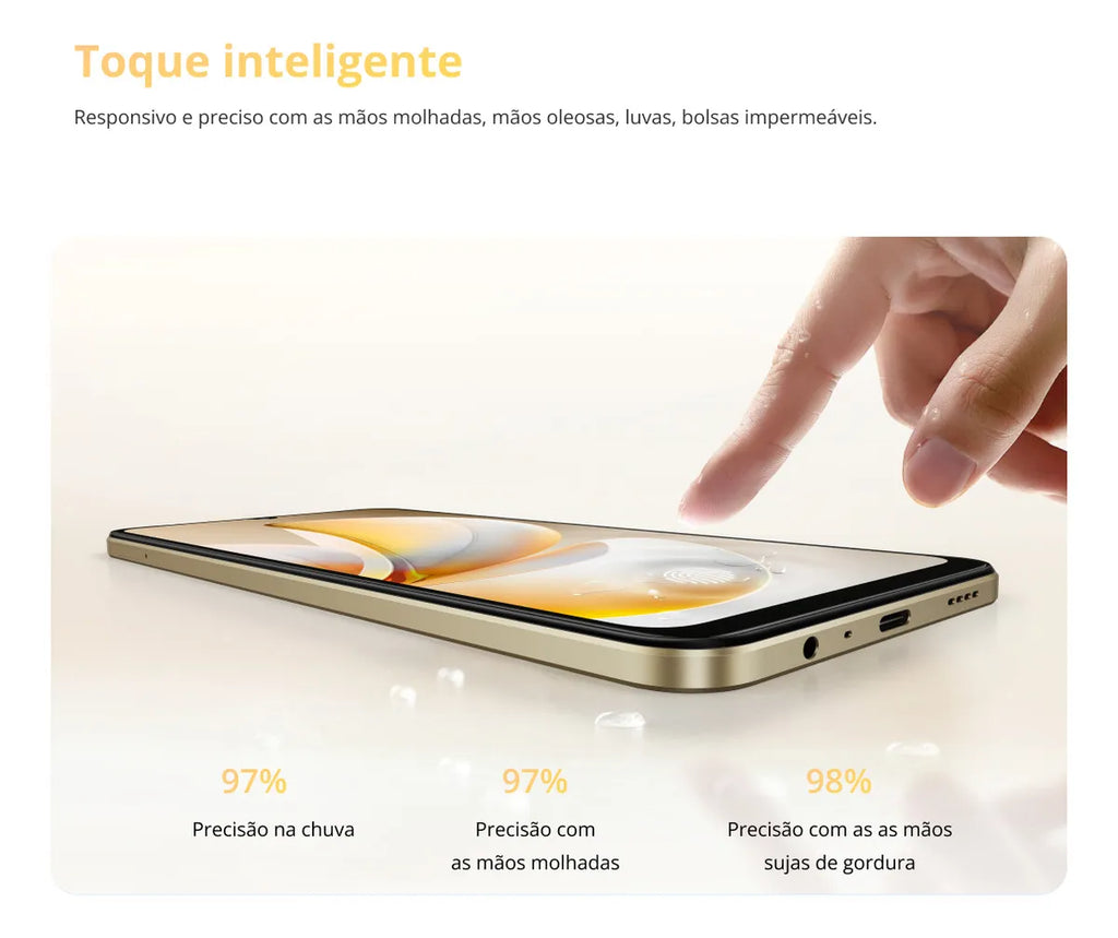 Smartphone Realme Note 70 256GB 8GB RAM Dual SIM – Preto