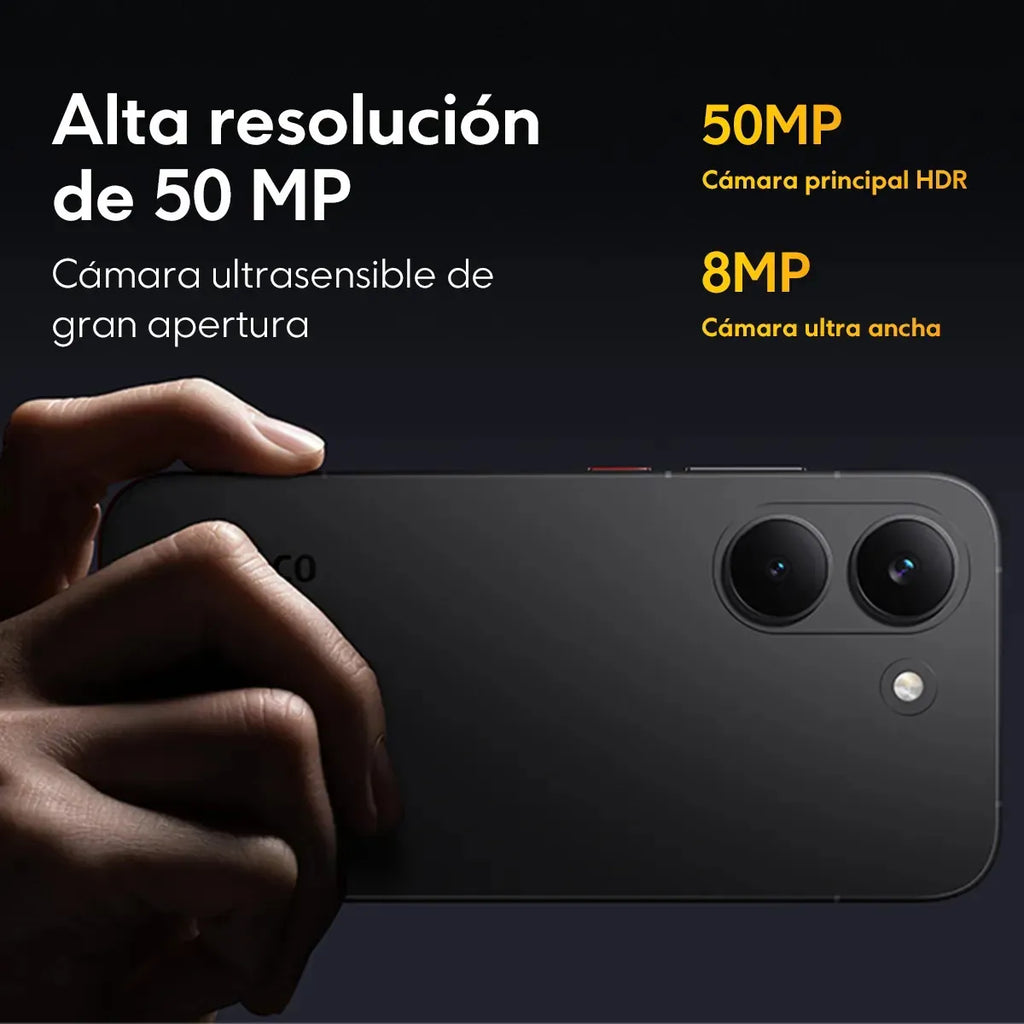 Smartphone POCO X8 Pro 256GB 8GB RAM Dual SIM Tela AMOLED 6.59" Dimensity 8500 Ultra – Branco