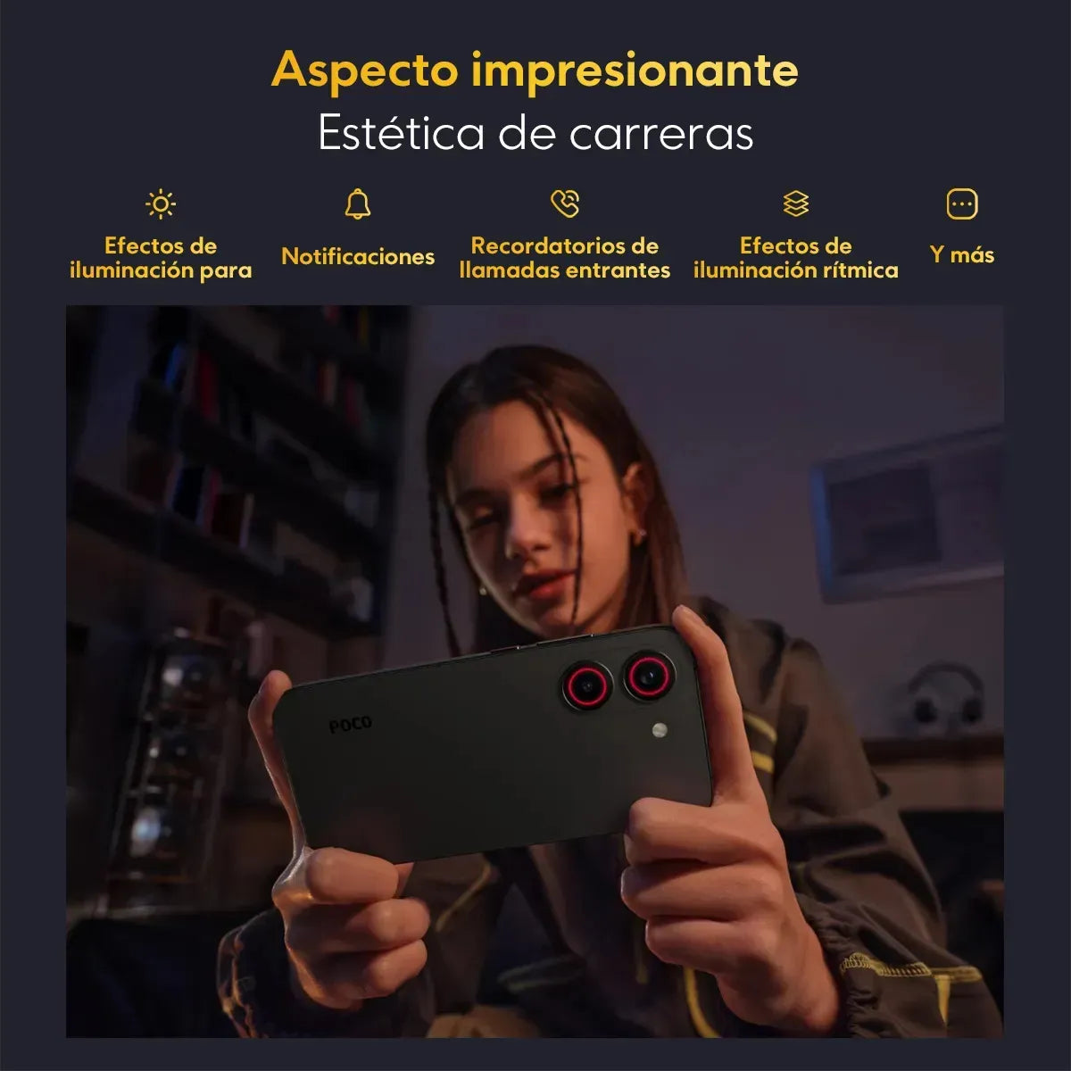 Smartphone POCO X8 Pro 256GB 8GB RAM Dual SIM Tela AMOLED 6.59" Dimensity 8500 Ultra – Branco