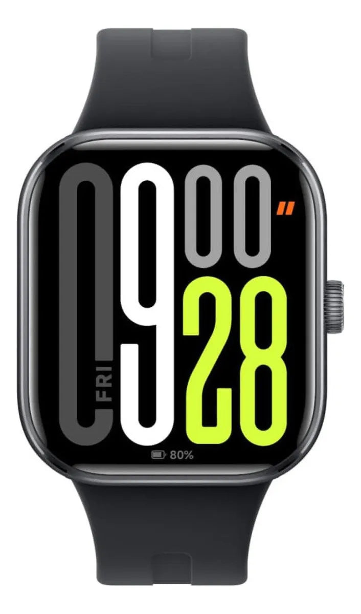 Smartwatch Xiaomi Redmi Watch 5 | GPS | Tela AMOLED | Pulseira Lisa | Preto