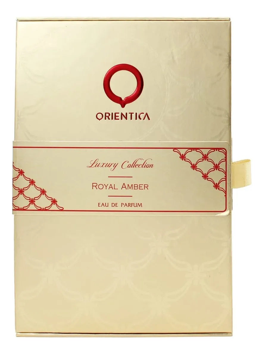 Perfume Luxury Collection Royal Amber tradicional 80ml fragrância elegante e duradoura unissex