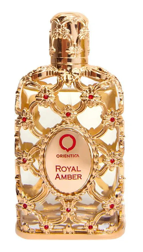 Perfume Luxury Collection Royal Amber tradicional 80ml fragrância elegante e duradoura unissex