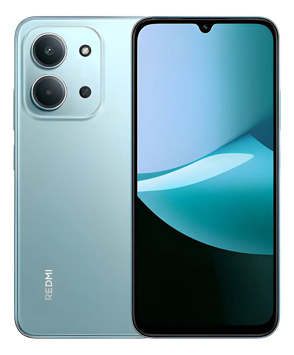 Smartphone Xiaomi Redmi 15C 128GB 4GB RAM Tela 6.9" Câmera 50MP 4G HyperOS – Verde Menta