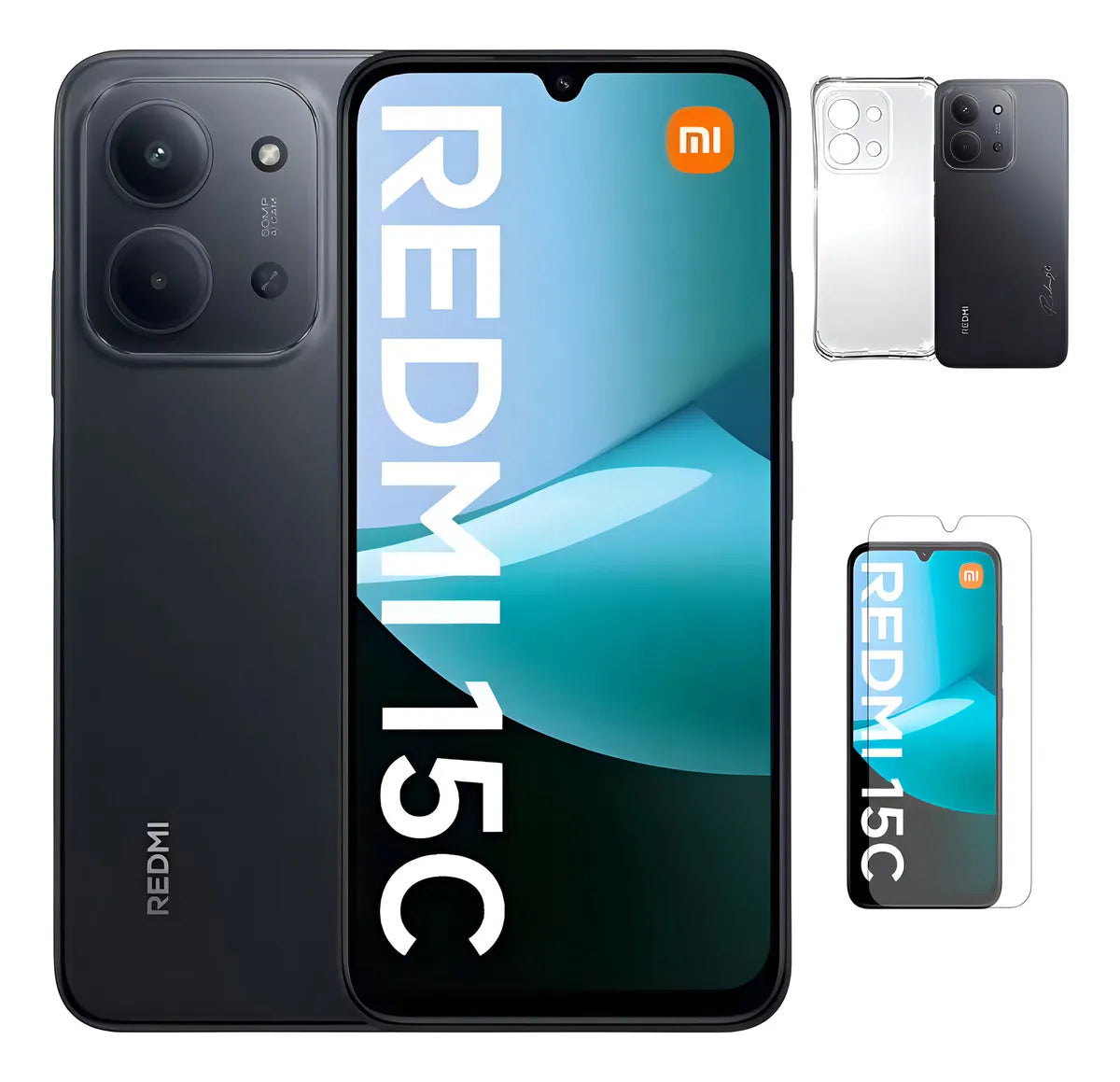 Xiaomi Redmi 15C | 256GB | 8GB RAM | Dual SIM | Capa e Película Inclusas