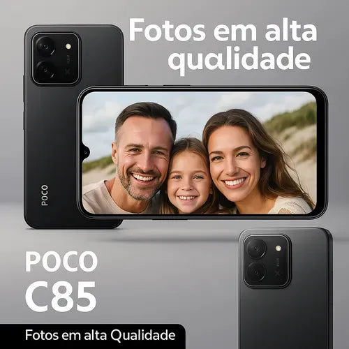 Xiaomi Poco C85 | 256GB | 8GB RAM | Desbloqueado | Película Inclusa