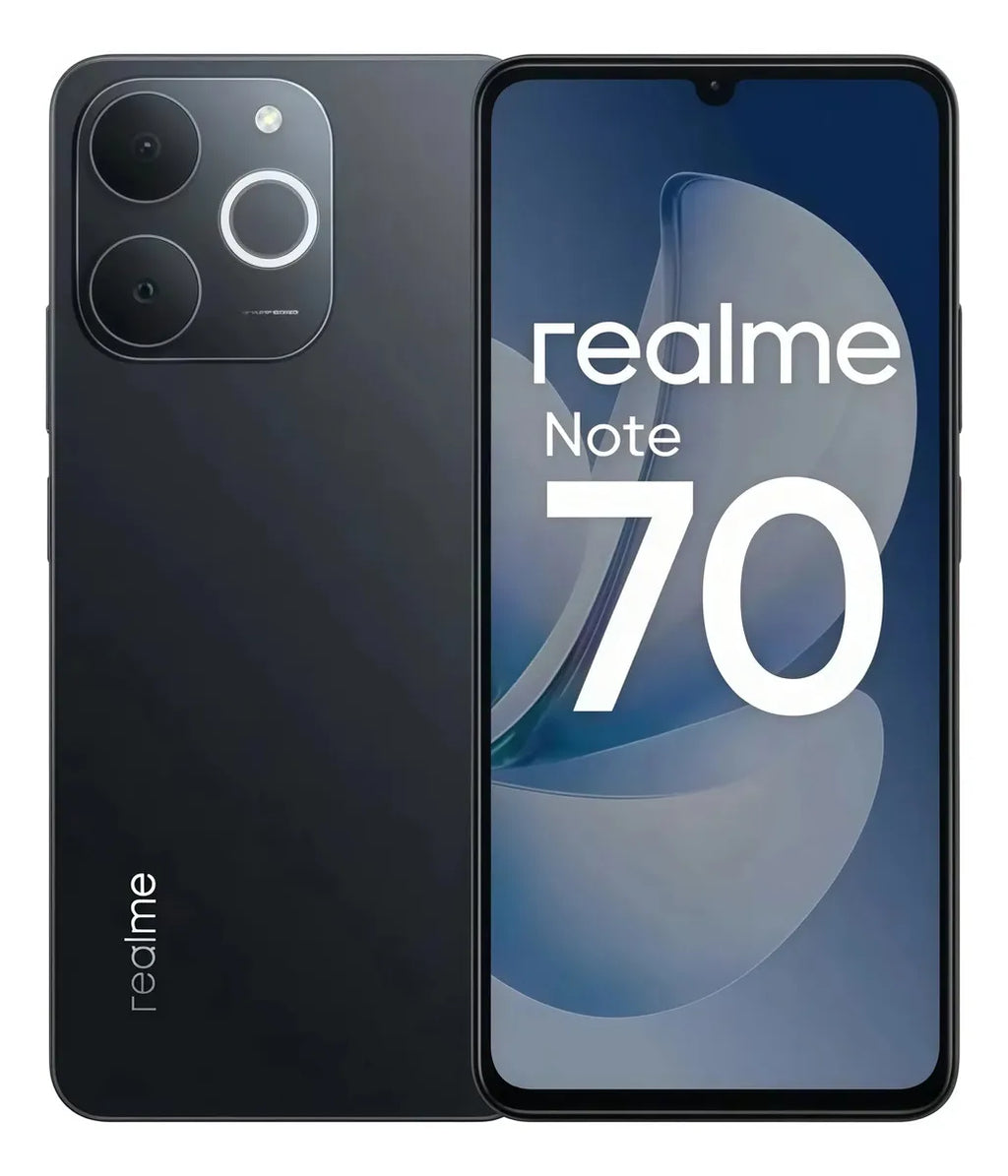 Smartphone Realme Note 70 256GB 8GB RAM Dual SIM – Preto