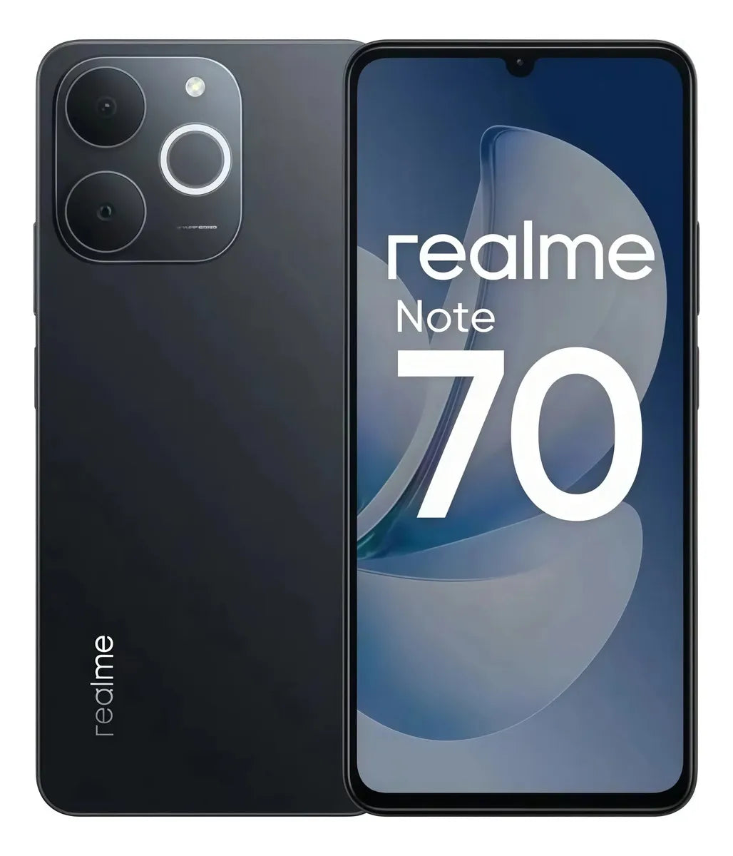 Smartphone Realme Note 70 256GB 8GB RAM Dual SIM – Preto