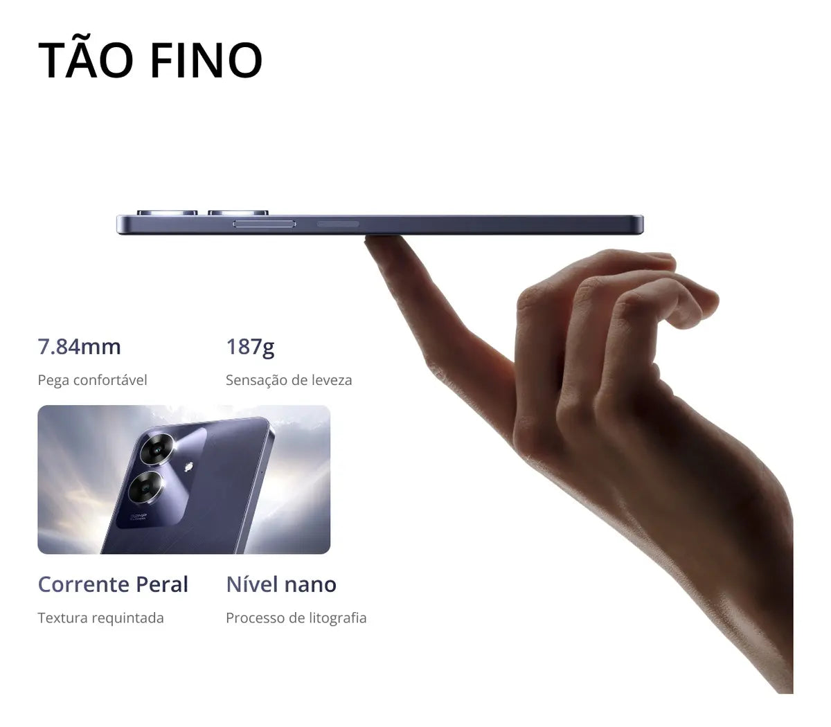 Smartphone Realme Note 60s 128GB 4GB RAM Dual SIM – Preto