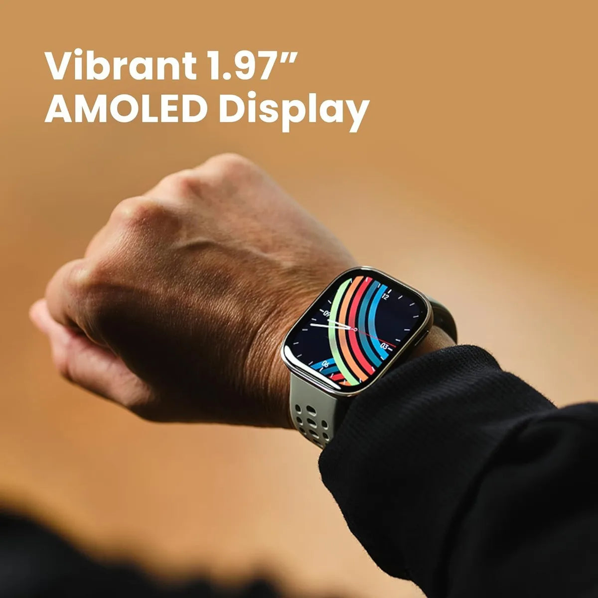 Smartwatch Amazfit BIP 6 | GPS | Pulseira de Silicone | Preto