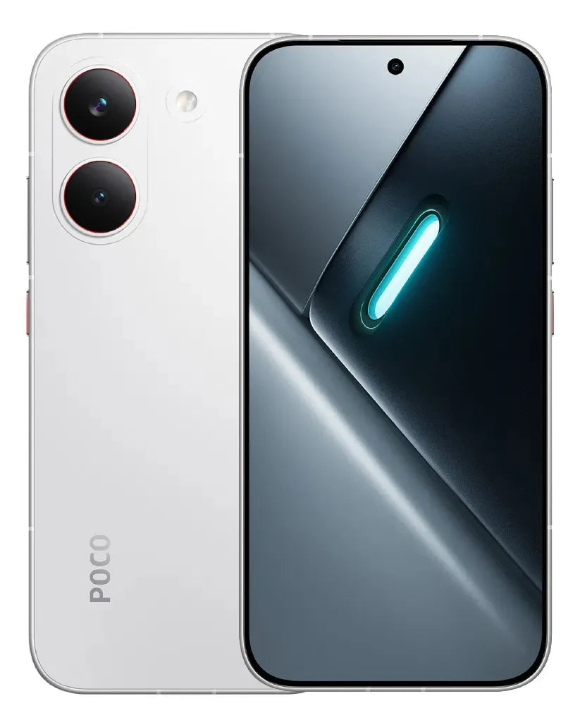 Smartphone POCO X8 Pro 256GB 8GB RAM Dual SIM Tela AMOLED 6.59" Dimensity 8500 Ultra – Branco